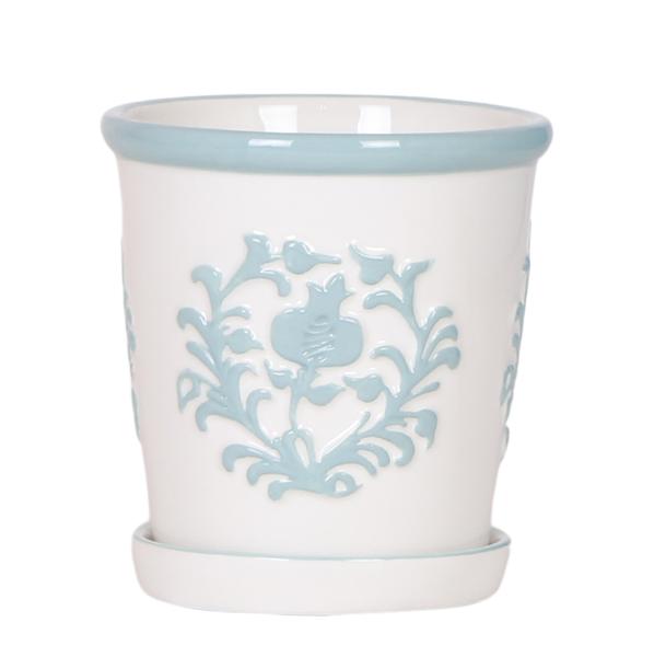 Maceta Kolibri Home I Málaga - Turquesa - Ø9cm