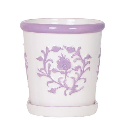 Kolibri Home I Doniczka Malaga - Liliowa - Ø9cm