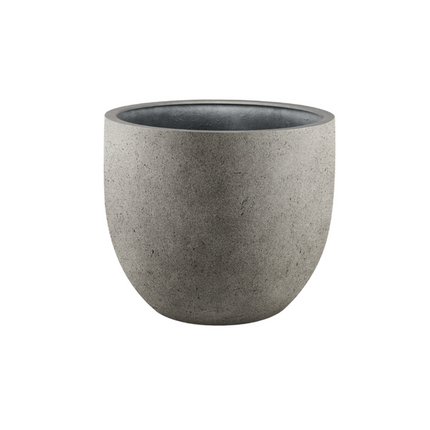 Pot Grigio New Egg Natural Concrete - D65 x H54 - Luca Lifestyle | Jardinière aspect béton