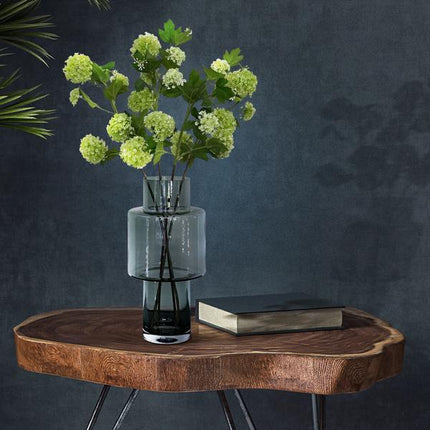 Künstliche Blumen Solo – Creme – Viburnum Opulus Zweige – 4 Stück – ↕75 cm