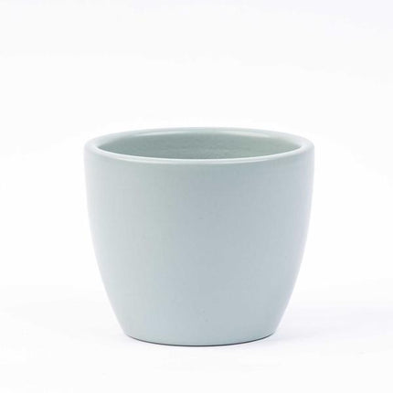 Pot Boule Urban zielony matowy - ↕6cm - Ø7.5cm