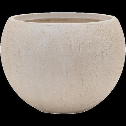 Topf - Beige - Regentropfen-Globus - XXL - H40 - B55