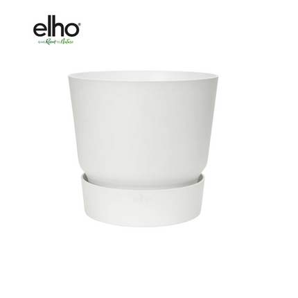 Maceta Elho Greenville Redonda blanca - D24 x H23