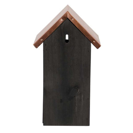 Nichoir pour mésange charbonnière - Boîte à nid - Cuivre noir