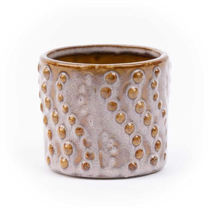 Lot de 6 mini pots de fleurs - Madrid - ↕6,3 cm - Ø7,2 cm