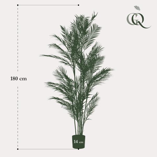 Kunstplant - Chamaedorea Elegans - Bergpalm - ↕180cm - Ø14cm