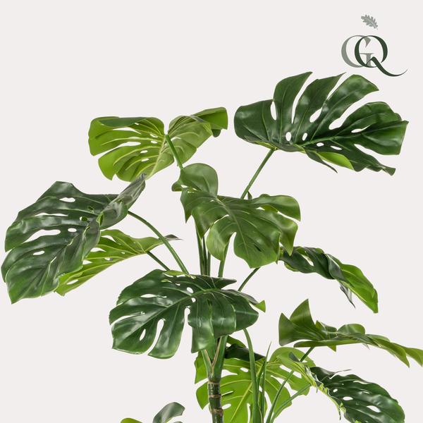 Kunstplant - Monstera  - Gatenplant - ↕180cm - Ø17cm