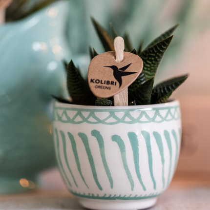 Kolibri Home | Granada - Turkusowy - Ø6cm