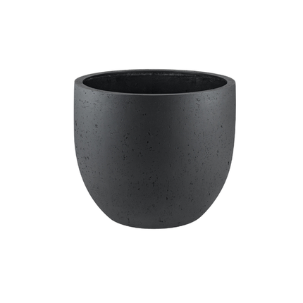 Pot Grigio New Egg Anthracite - D55 x H46 - Luca Lifestyle | Jardinière aspect béton