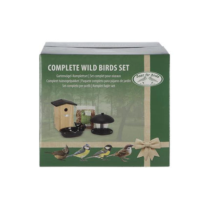 Kit complet pour oiseaux - Nichoir et nourriture pour oiseaux - Accessoires de jardin