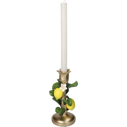 Bougeoir - Citron ↑ 18 cm