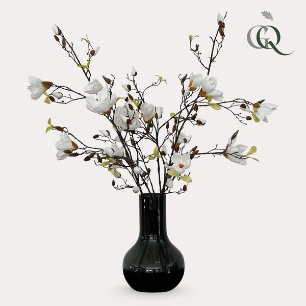 Kunstbloemen Solo - Crème - Magnolia Branches - 4x - ↕105cm