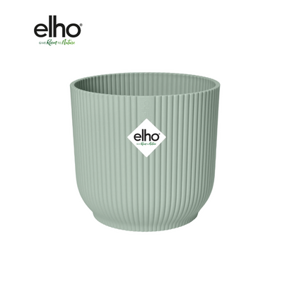 Maceta Elho Vibes Fold Redonda Verde - D14 x H13