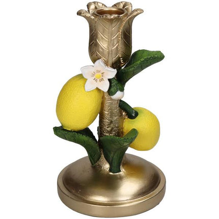 Bougeoir - Citron ↑ 18 cm