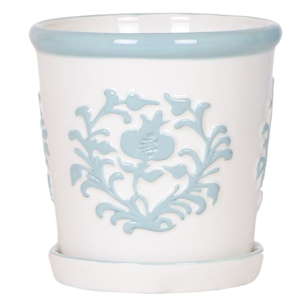 Maceta Kolibri Home I Málaga - Turquesa - Ø12cm