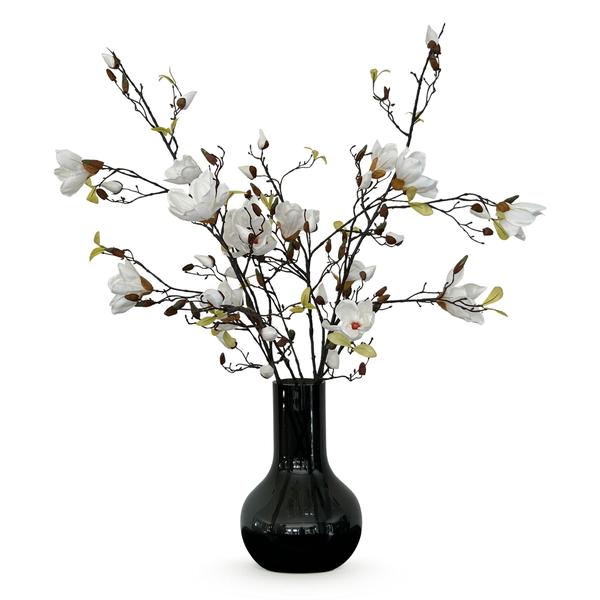 Kunstbloemen Solo - Crème - Magnolia Branches - 4x - ↕105cm