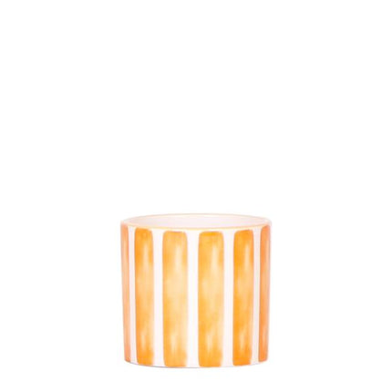 Kolibri Home | Painted stripe  - Orange - Ø6cm