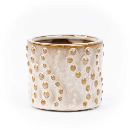 Lot de 6 mini pots de fleurs - Madrid - ↕6,3 cm - Ø7,2 cm
