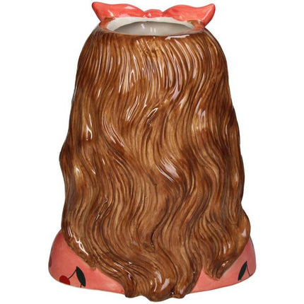Vaso Fashion Lady ‘Jessie’ 27 cm – Con occhiali e fascia per capelli