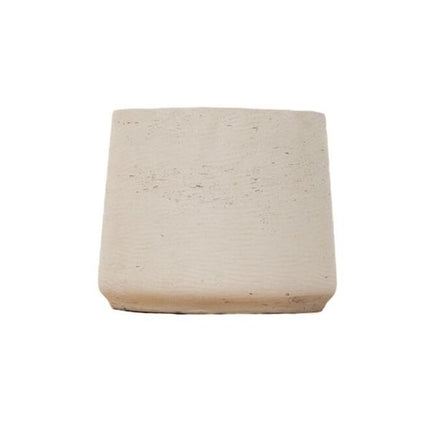 Pots de fleurs Jumbo Patt Beige Délavé - D56 x H47 - Pots en céramique | Pot de fleurs aspect béton