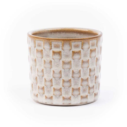 Lot de 6 mini pots de fleurs - Madrid - ↕6,3 cm - Ø7,2 cm