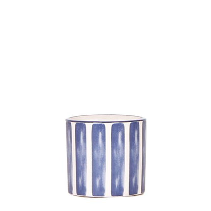Kolibri-Haus | Bemalter Streifen – Blau – Ø 6 cm