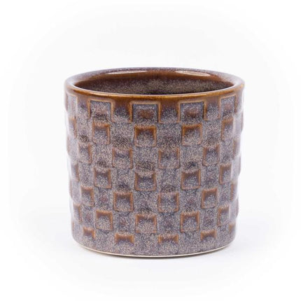 Lot de 6 mini pots de fleurs - Madrid - ↕6,3 cm - Ø7,2 cm