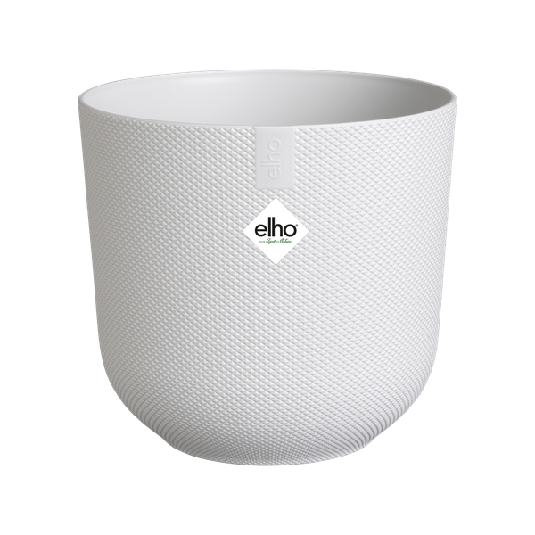Maceta redonda Jazz blanca - D14 x H13