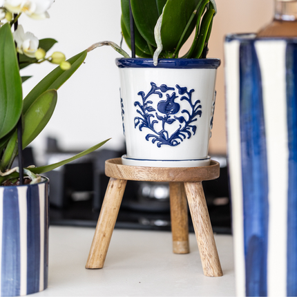 Pot Kolibri Home I Malaga - Bleu - Ø9cm
