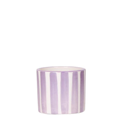 Kolibri Home | Malowane paski - Liliowy - Ø6 cm