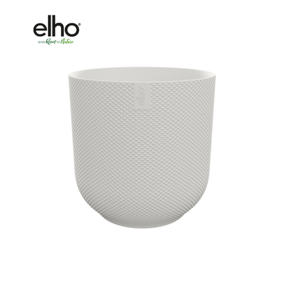 Pot Elho Jazz rond blanc - D14 x H13