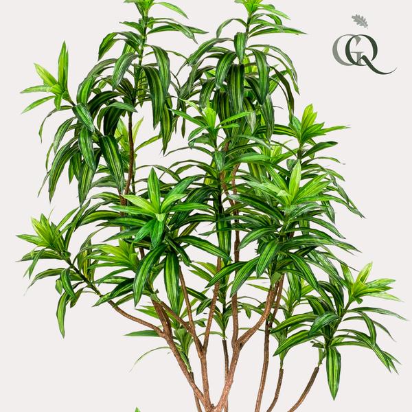 Kunstplant - Dracaena - Drakenboom - ↕190cm - Ø17cm