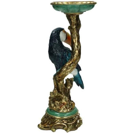 Bougeoir - Toucan Multicolore ↑ 30 cm