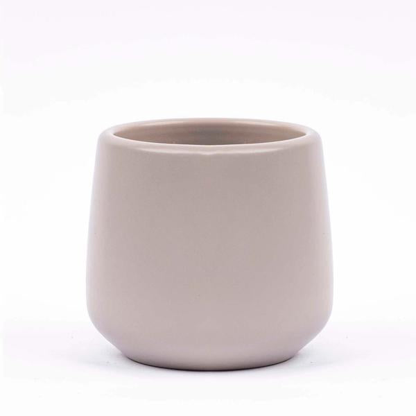 Pot Joey Grijs mat -  ↕7.5cm - Ø7/8cm