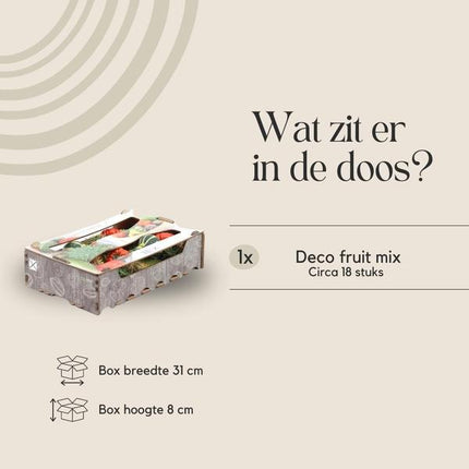 Pudełko prezentowe Decofruit - Ø2-5cm