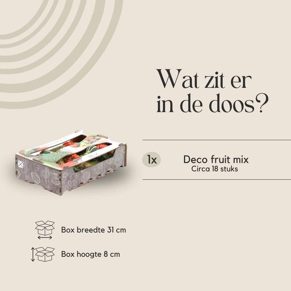 Decofruit Giftbox - Ø2-5cm