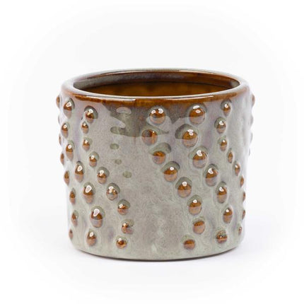 Lot de 6 mini pots de fleurs - Madrid - ↕6,3 cm - Ø7,2 cm