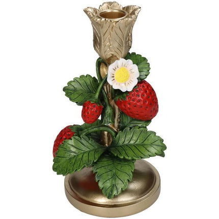Bougeoir - Or fraise ↑ 20 cm