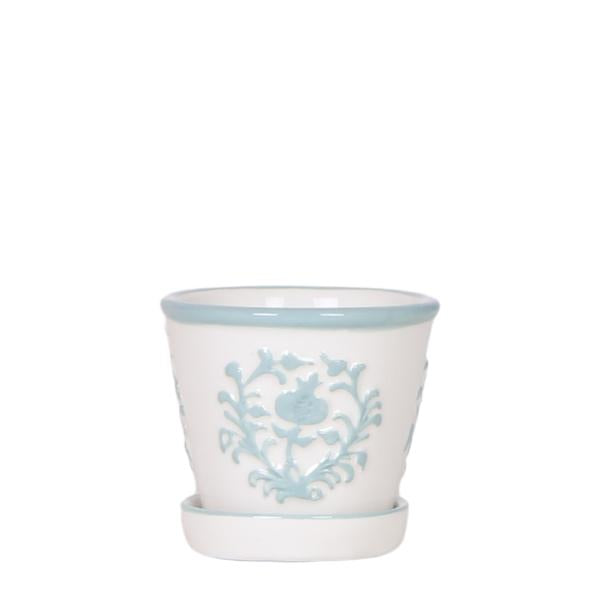Maceta Kolibri Home I Málaga - Turquesa - Ø6cm
