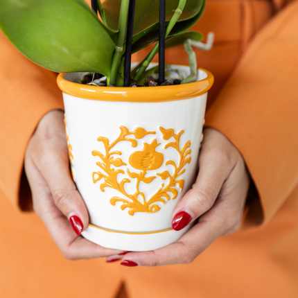 Pot Kolibri Home I Malaga - Orange - Ø9cm