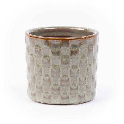 Lot de 6 mini pots de fleurs - Madrid - ↕6,3 cm - Ø7,2 cm