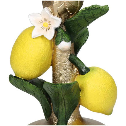 Bougeoir - Citron ↑ 18 cm
