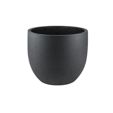 Pot Grigio New Egg Anthracite - D65 x H54 - Luca Lifestyle | Jardinière aspect béton