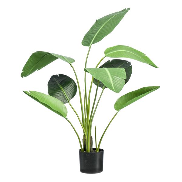 Kunstplant - Strelitzia nicolai - Paradijsvogelbloem - ↕120cm - Ø15cm