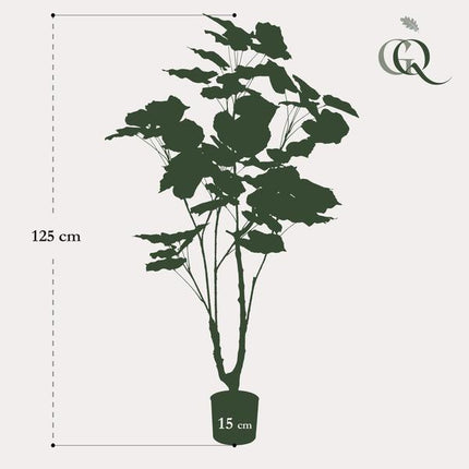 Artificial plant Ficus umbellate - African fig - ↕125cm