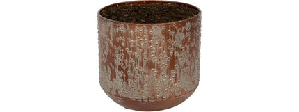 Pot de fleurs Lian Copper Black - D21