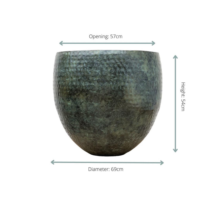 Plantenpot Fabien Mystic Green - W69xH54