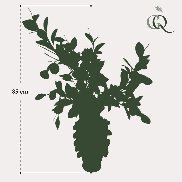 Kunstbloemen - Boeket L - Lemon Glow - ↕80cm