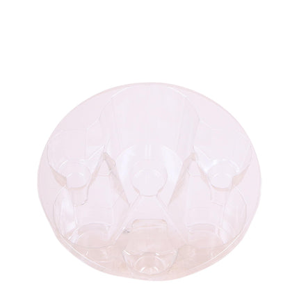 Kolibri Home – Einsatz mit Wasserreservoir und Bewässerungsdochten für Orchideenuntersetzer – Bewässerungssystem für Orchideen Ø 25 cm – 1 x 12 + 2 x 9 – Feldstrauß