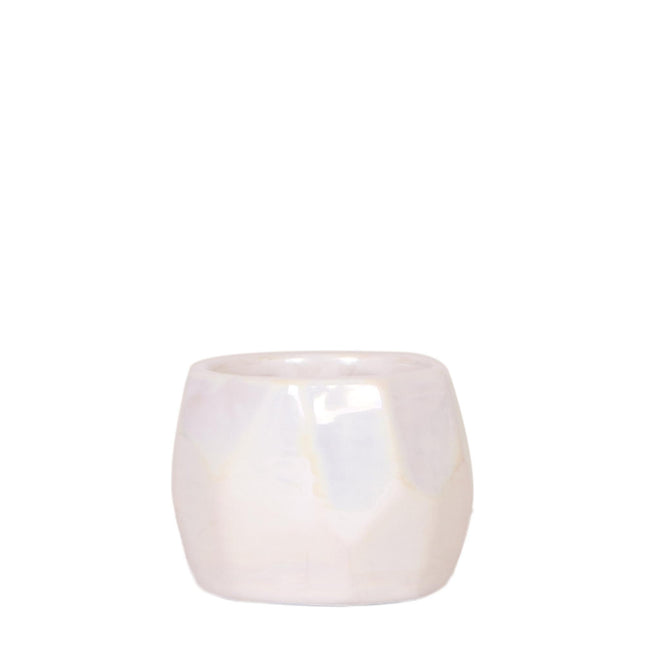 Maceta Kolibri Home I Pearl - Travertino - Ø6cm